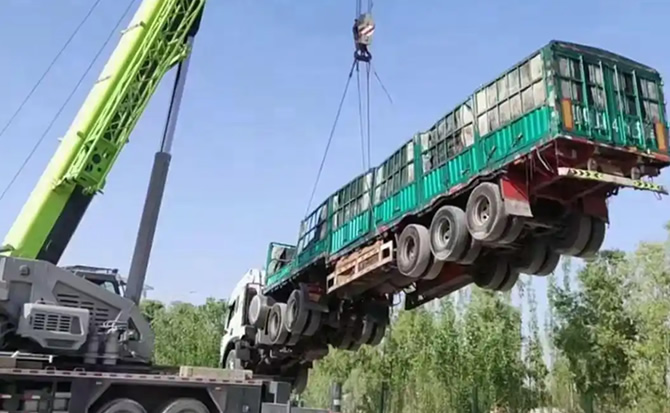 叶县道路脱困救援案例